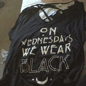 AHS Wednesday’s We Wear Black Top